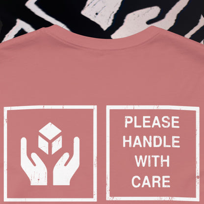 Fragile - Mauve - T-Shirt