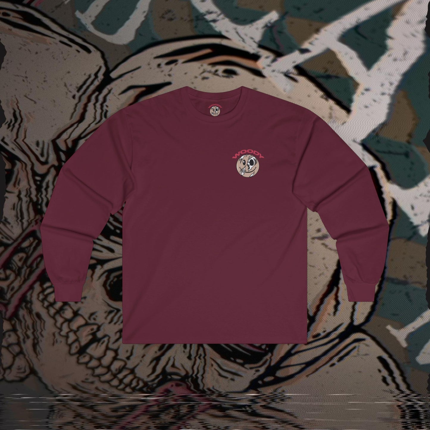 Embrace of Eternity - Maroon - Long Sleeve