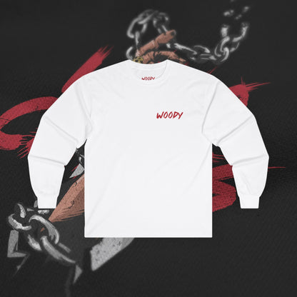 Who Cares - White - Long Sleeve