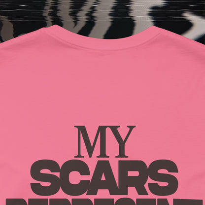 My Scars Represent My Mercy - Pink - T-shirt