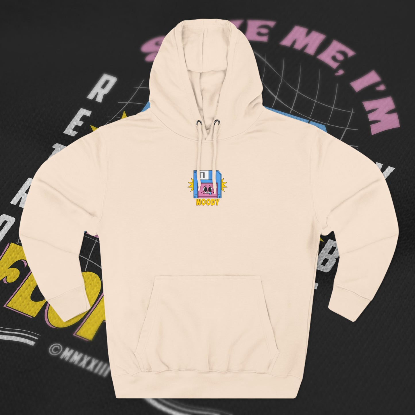 Save Me, I'm Floppin' - Pale Pink - Hoodie