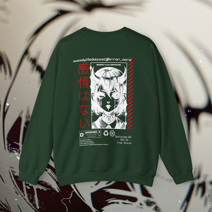 EMOTIONLESS_GEN - Forest Green - Crewneck
