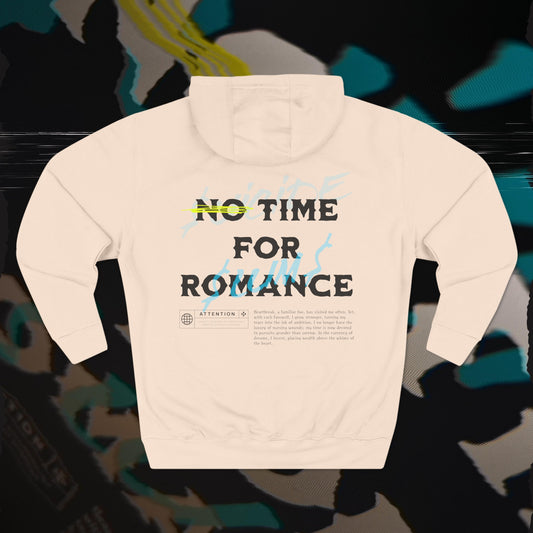 No Time For romance - Pale Pink - Hoodie