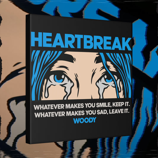 Heartbreak Part II - 20x20 Matte Canvas Print