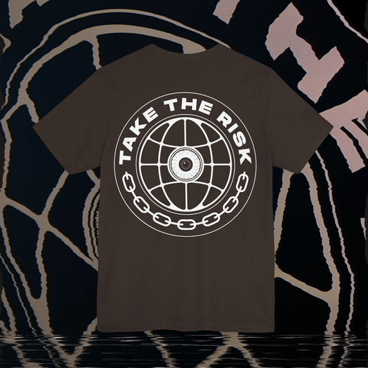 Take The Risk - Brown - T-Shirt