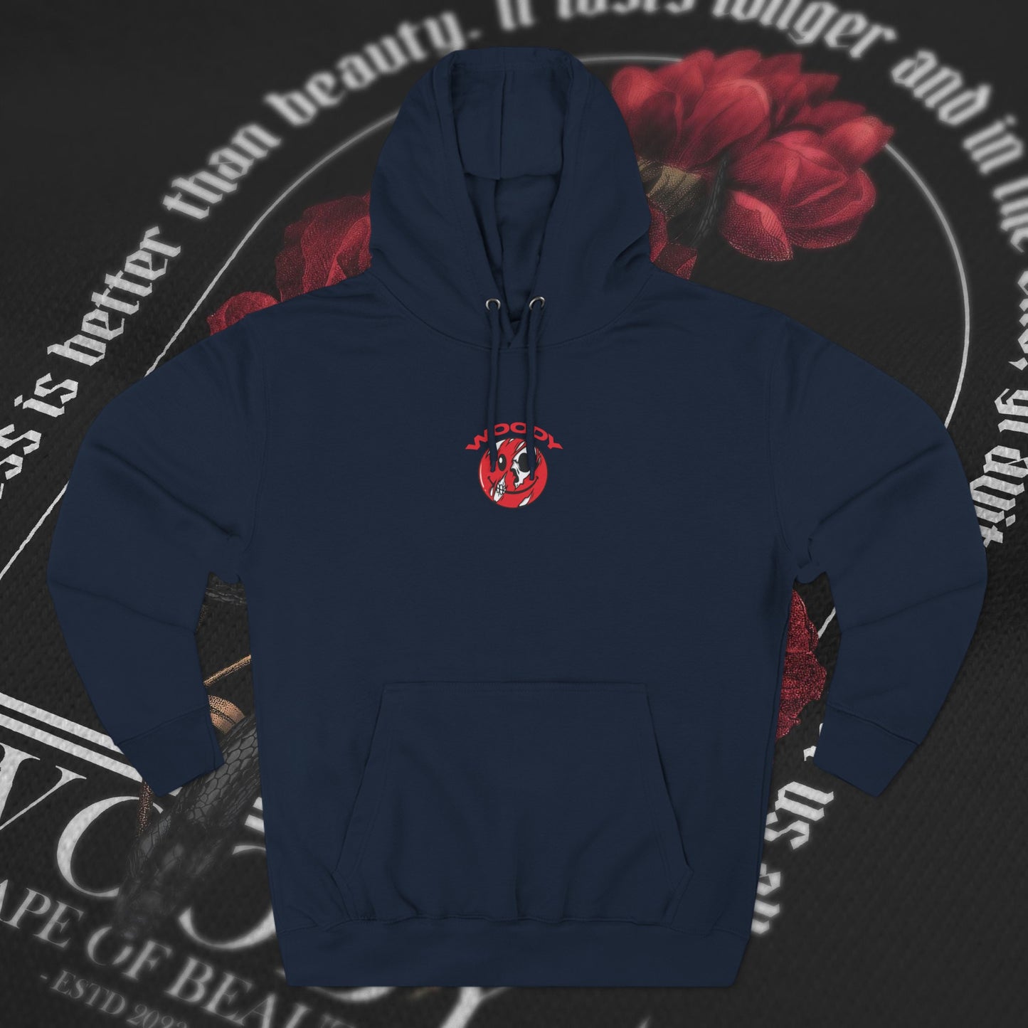 Shape Of Beauty - Navy - Hoodie