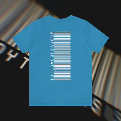 Barcode - Aqua - T-Shirt