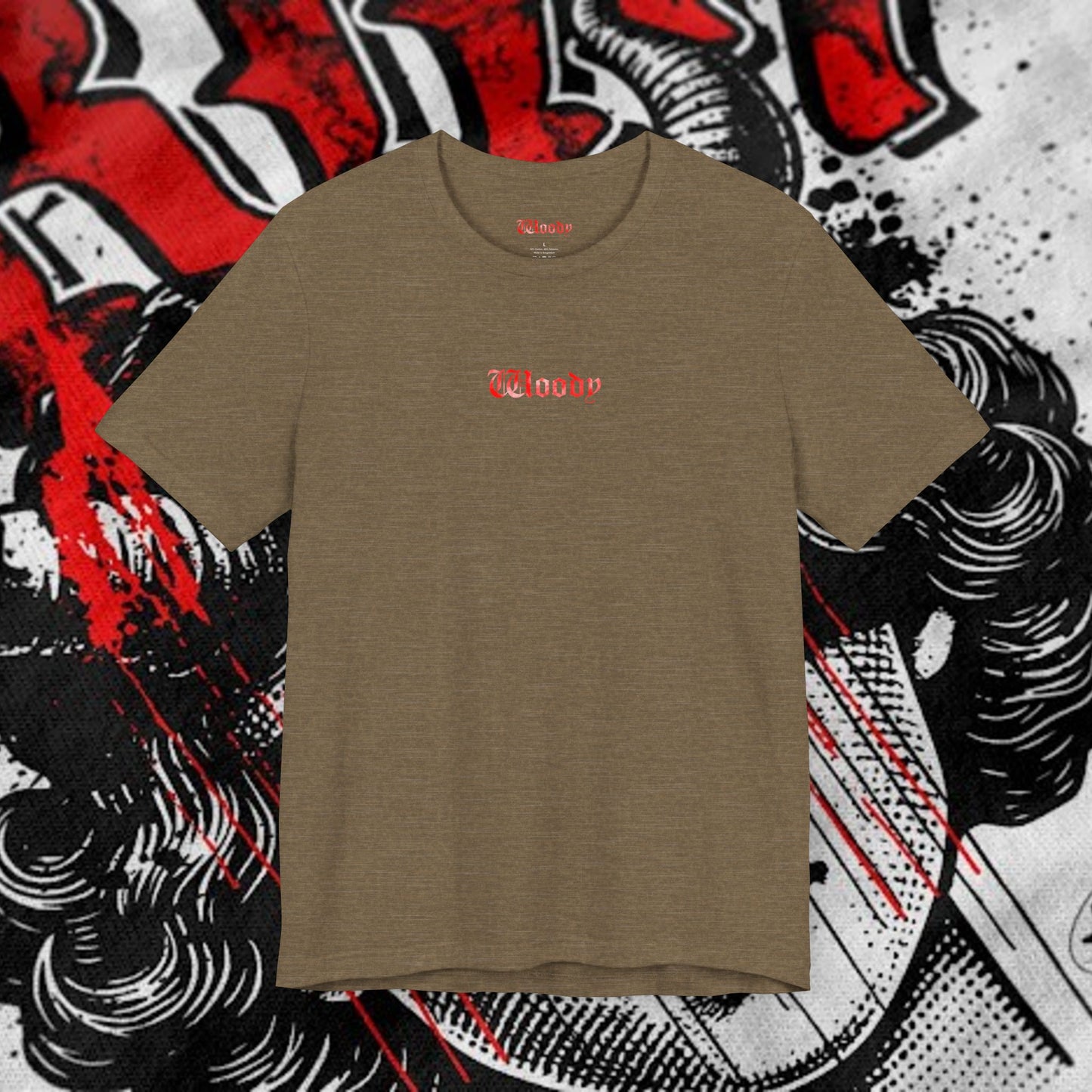 Lost In Grim - Heather Olive - T-Shirt