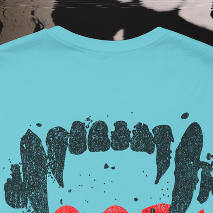 Bite Back - Turquoise - T-Shirt