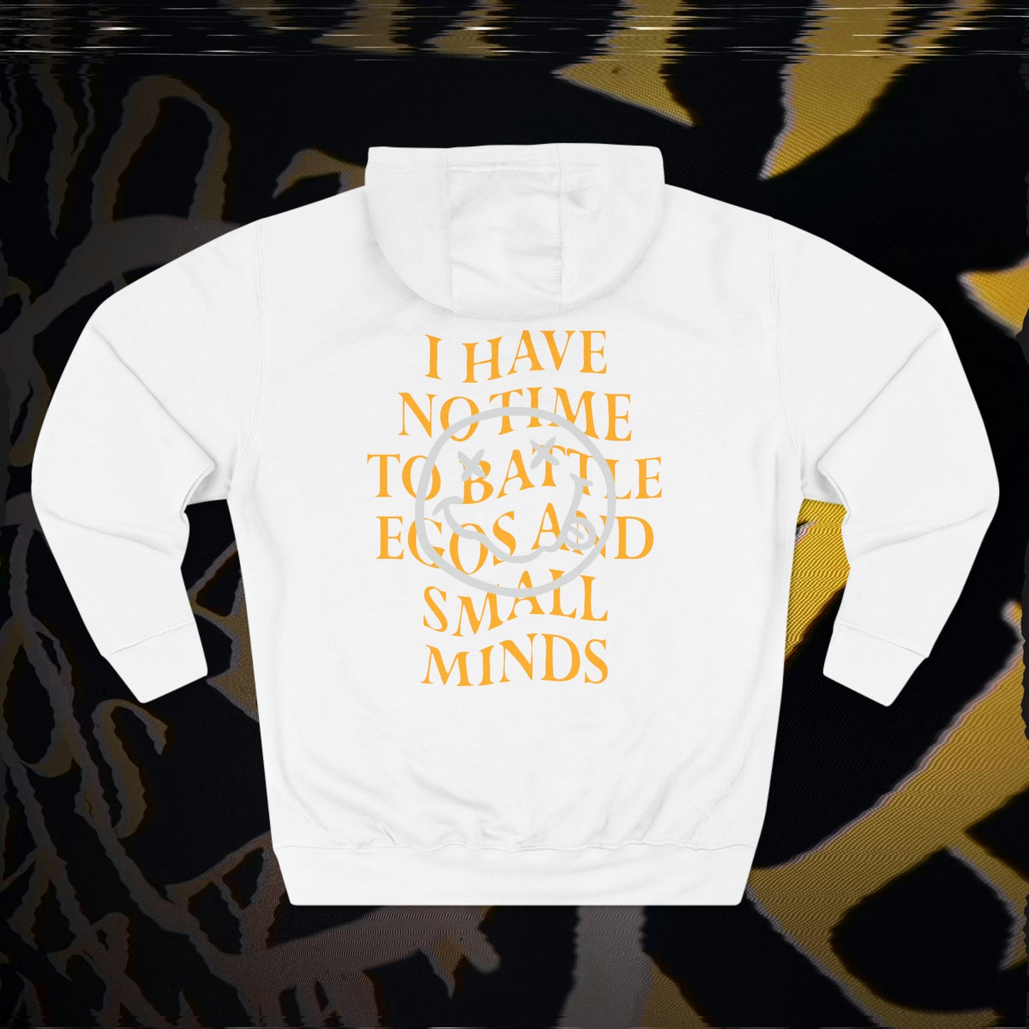 I Have No Time - White - Hoodie