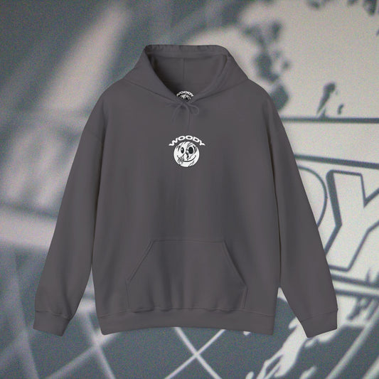 Woody Worldwide - Charcoal - Hoodie