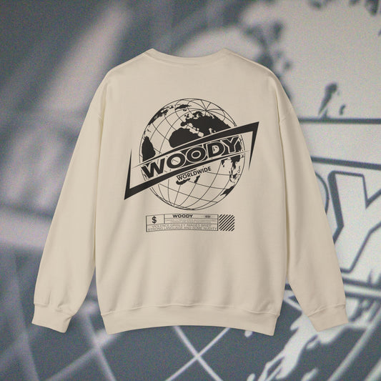 Woody Worldwide - Sand - Crewneck