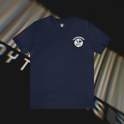 Barcode - Navy - T-Shirt