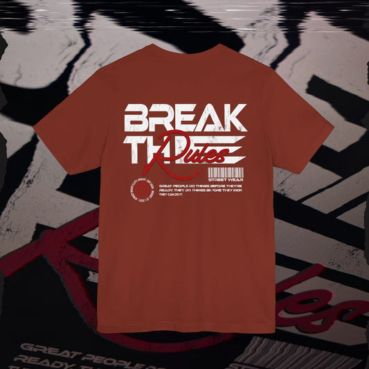 Break The Rules - Rust - T-Shirt