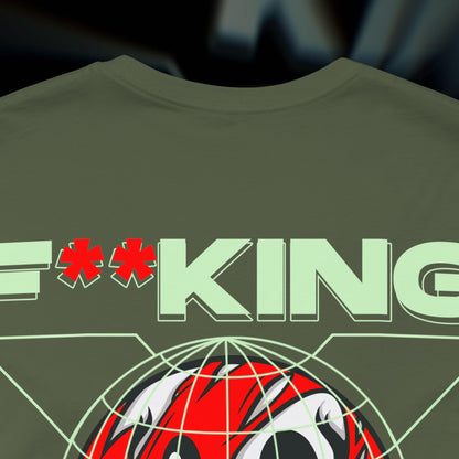 F**KING SMILE - Military Green - T-Shirt