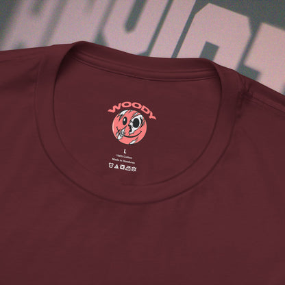 Anxiety - Maroon - T-Shirt
