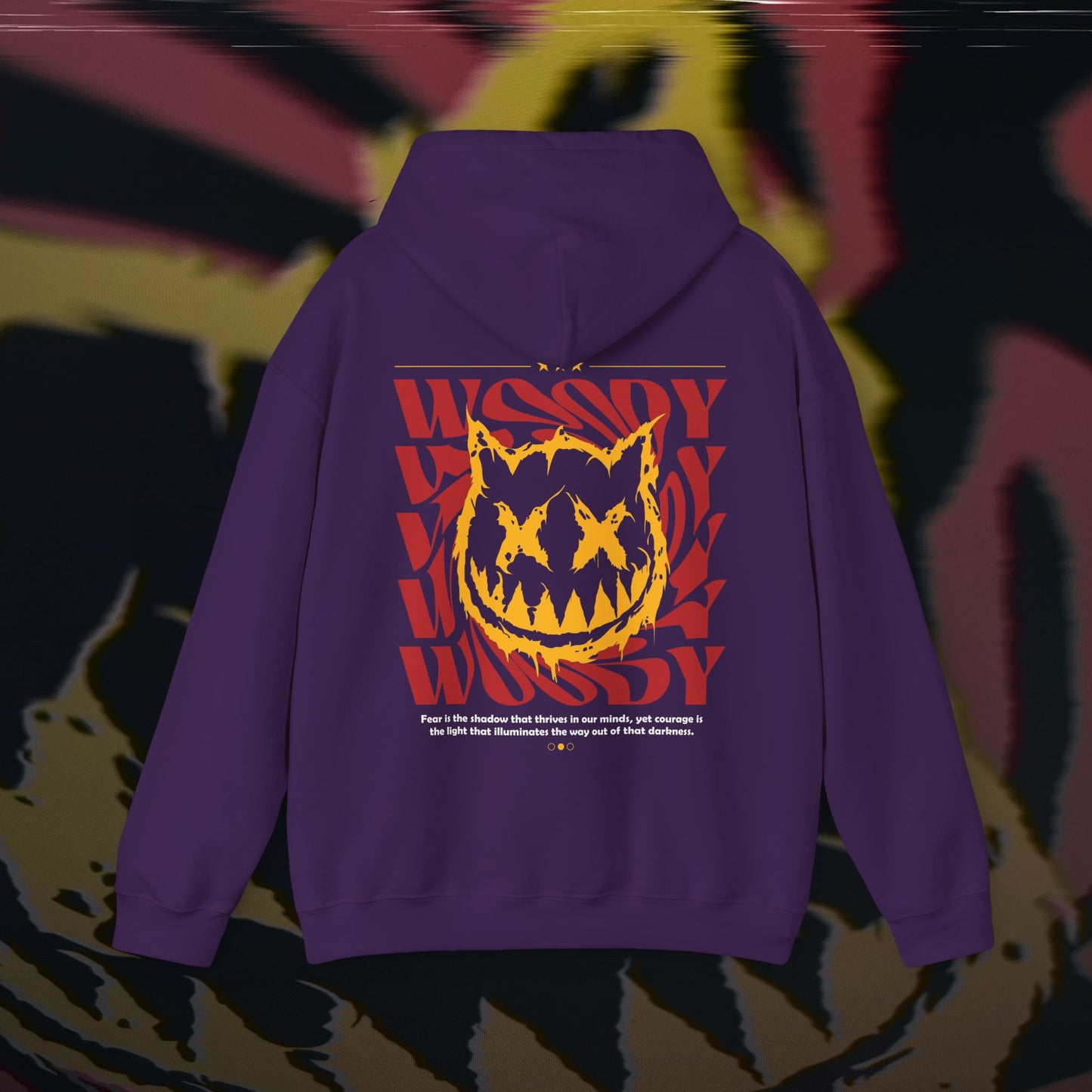 Face Your Fears - Purple - Hoodie