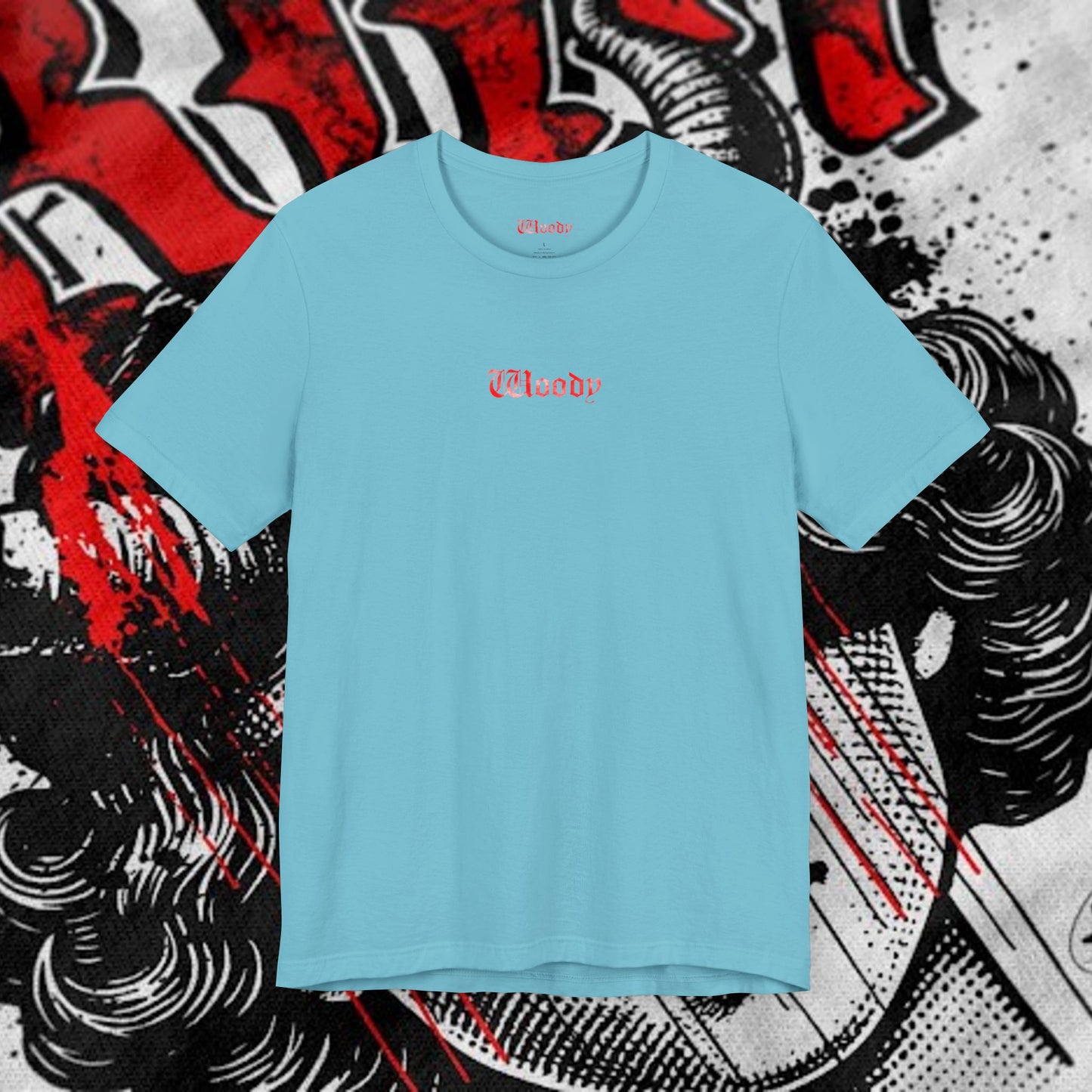 Lost In Grim - Turquoise - T-Shirt