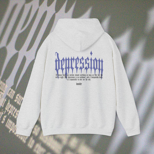 Depression - Ash - Hoodie