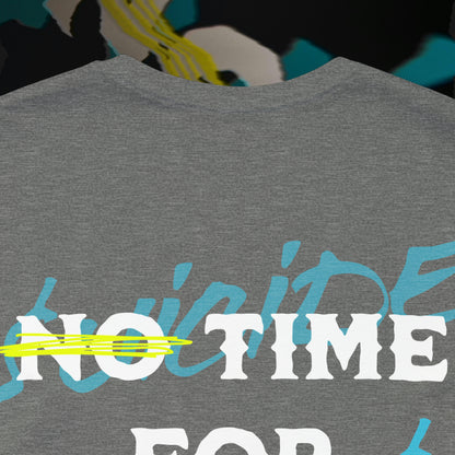 No Time For Romance - Deep Heather - T-Shirt