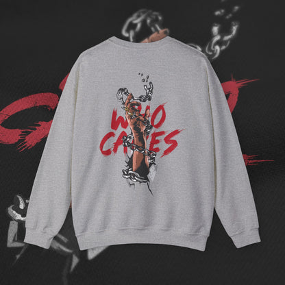 Who Cares - Sport Grey - Crewneck