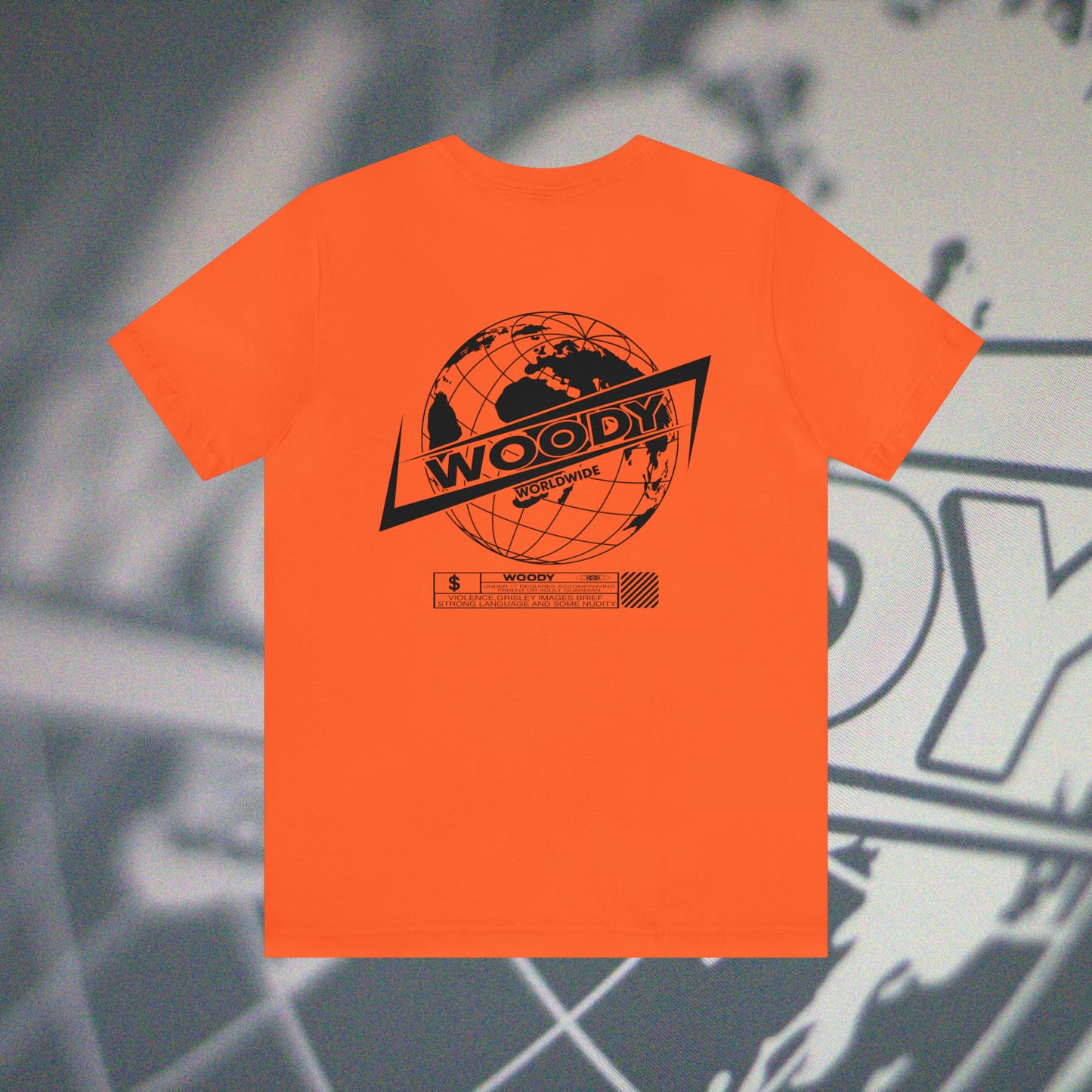 Woody Worldwide - Orange - T-Shirt