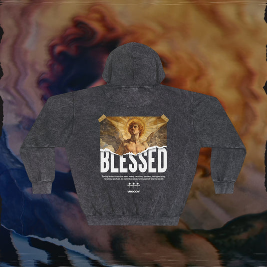 Blessed - Mineral Black - Hoodie