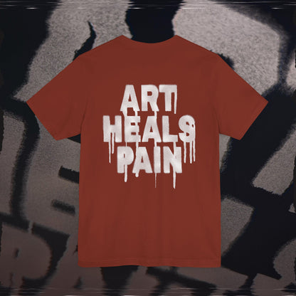 Art Heals Pain - Rust - T-Shirt