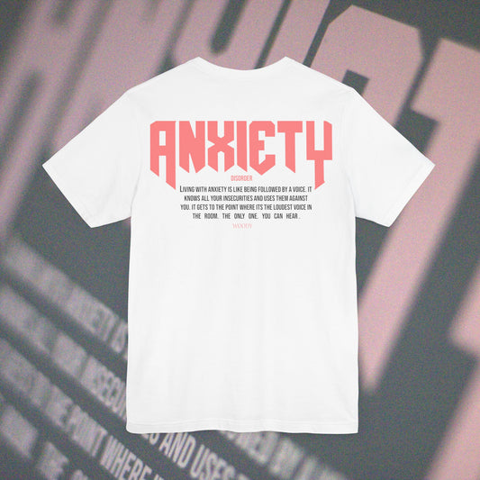 Anxiety - White - T-Shirt