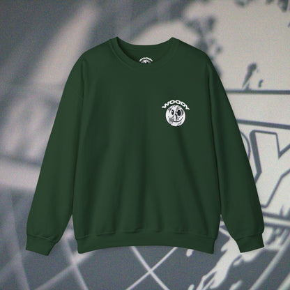 Woody Worldwide - Forest Green - Crewneck
