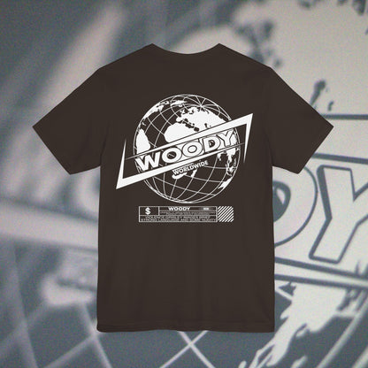 Woody Worldwide - Brown - T-Shirt