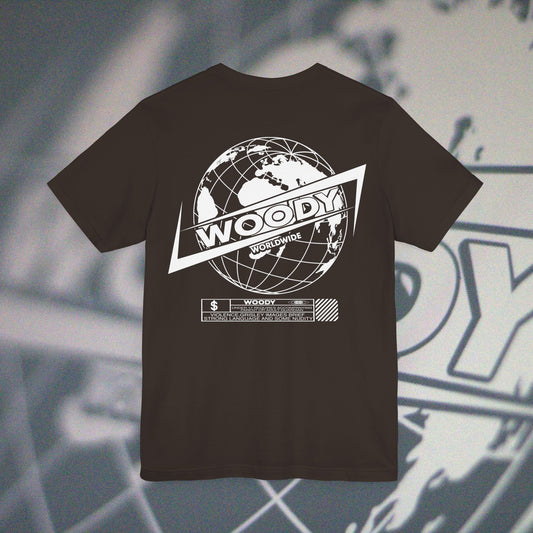 Woody Worldwide - Brown - T-Shirt