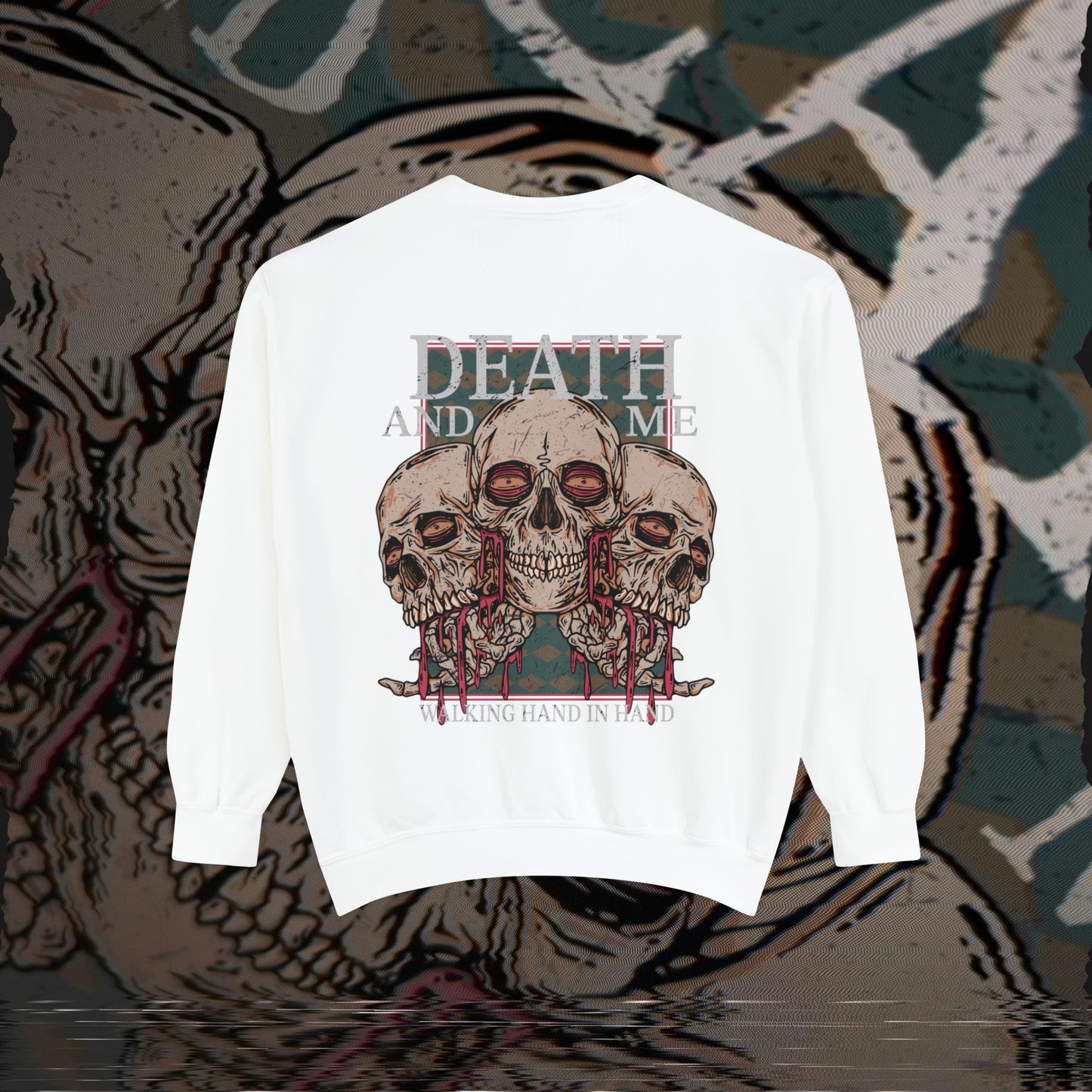 Embrace of Eternity - White - Crewneck