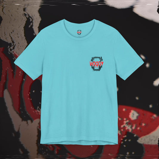 Bite Back - Turquoise - T-Shirt