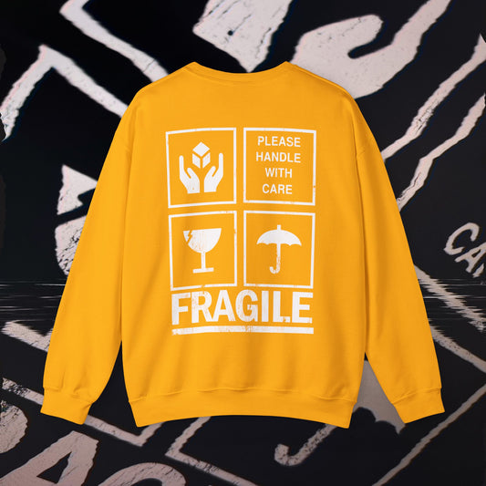 Fragile - Gold - Crewneck