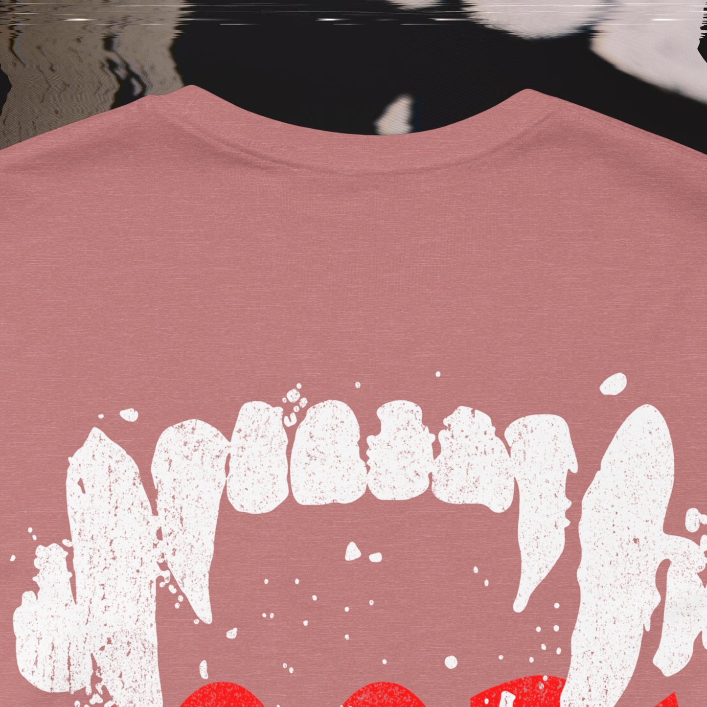 Bite Back - Heather Mauve - T-Shirt