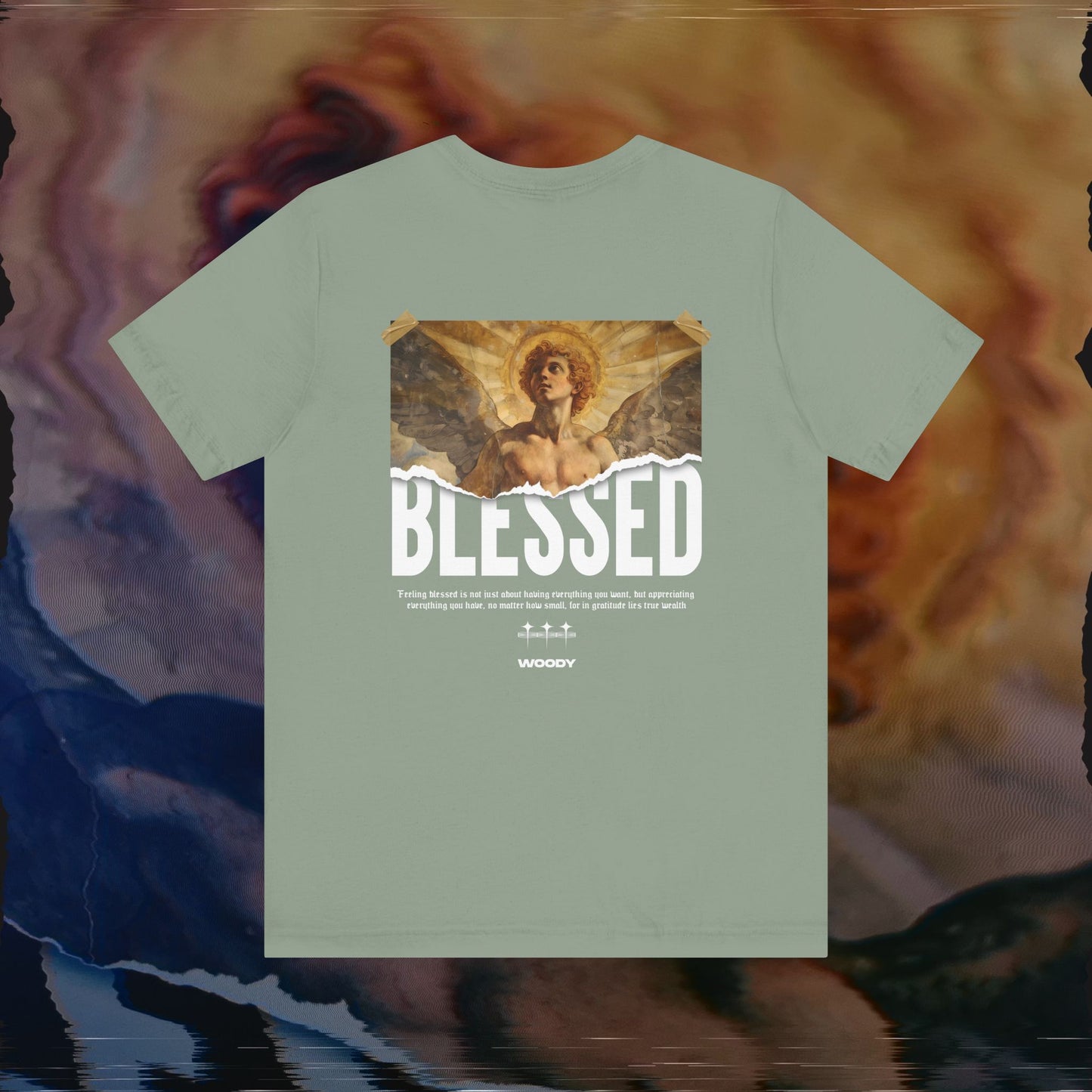 Blessed - Sage - T-shirt