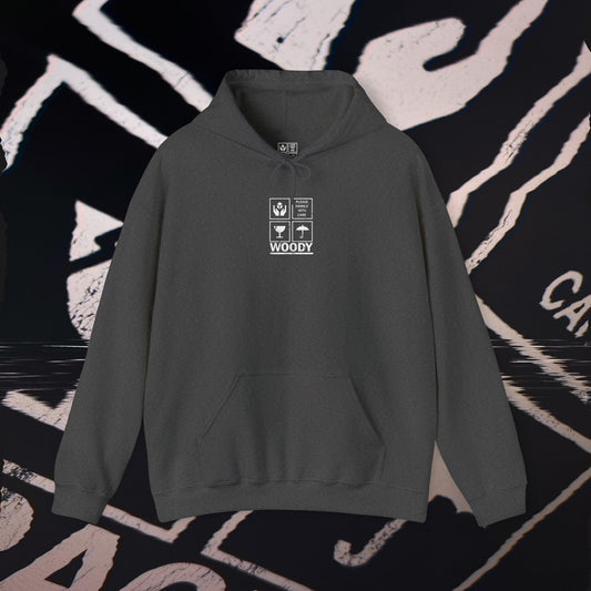 Fragile - Dark Heather - Hoodie