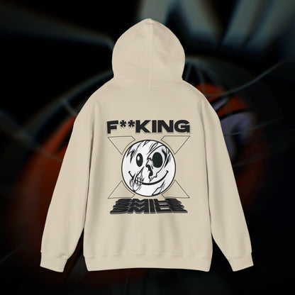 F**KING SMILE! - Sand - Hoodie