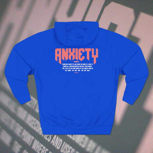 Anxiety - Blue - Hoodie