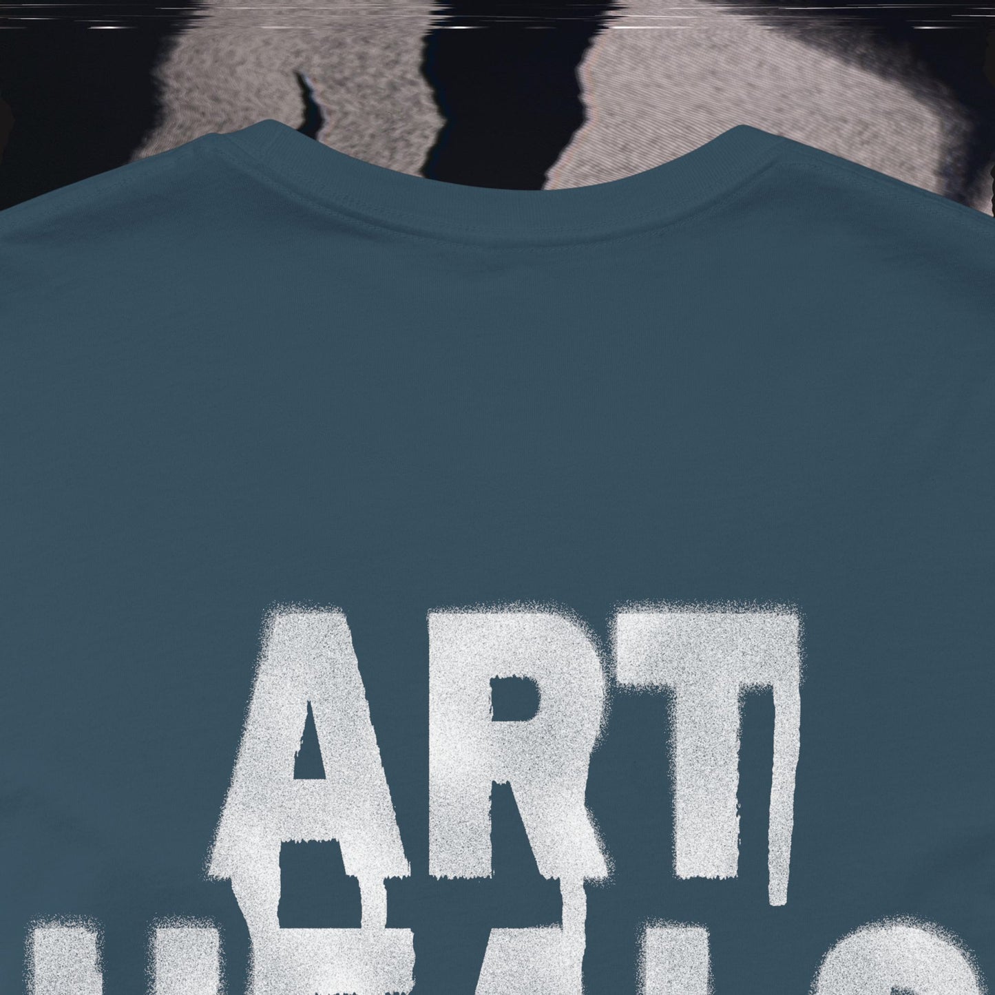 Art Heals Pain - Deep Teal - T-Shirt