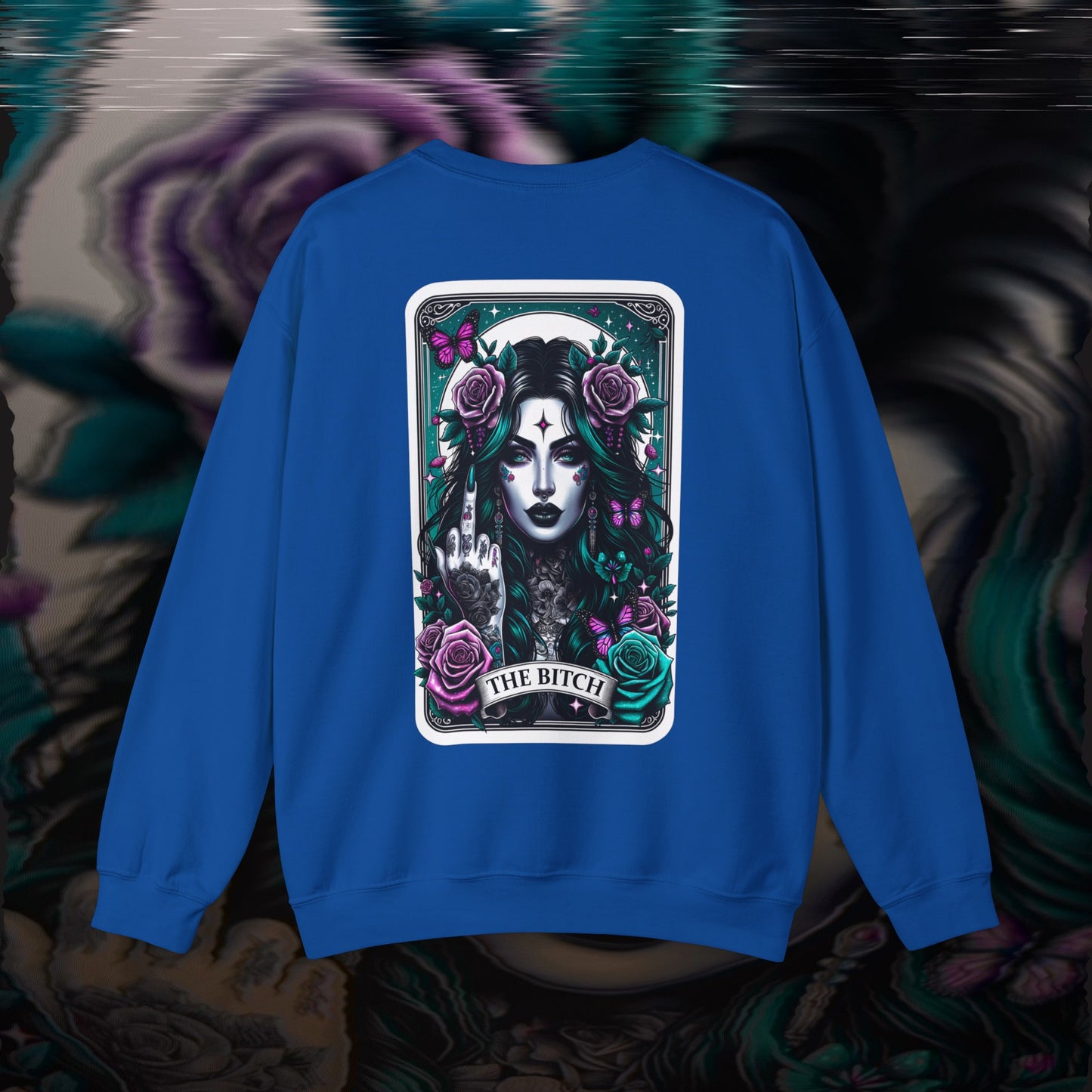 The Bitch - Royal Blue - Crewneck