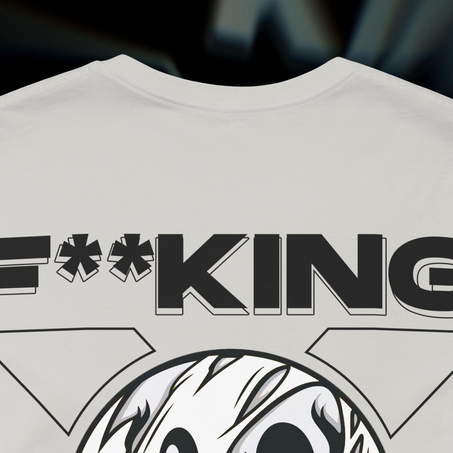 F**KING SMILE - Silver - T-Shirt