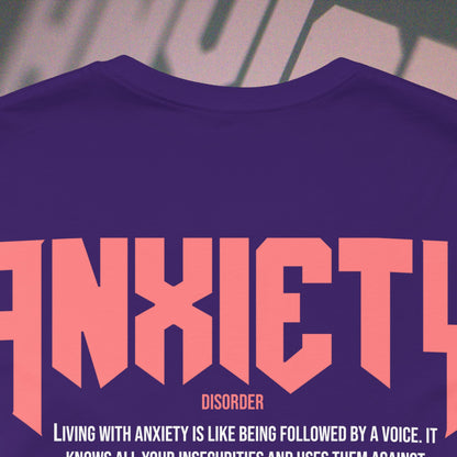 Anxiety - Purple - T-Shirt