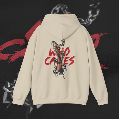 Who Cares - Sand - Hoodie