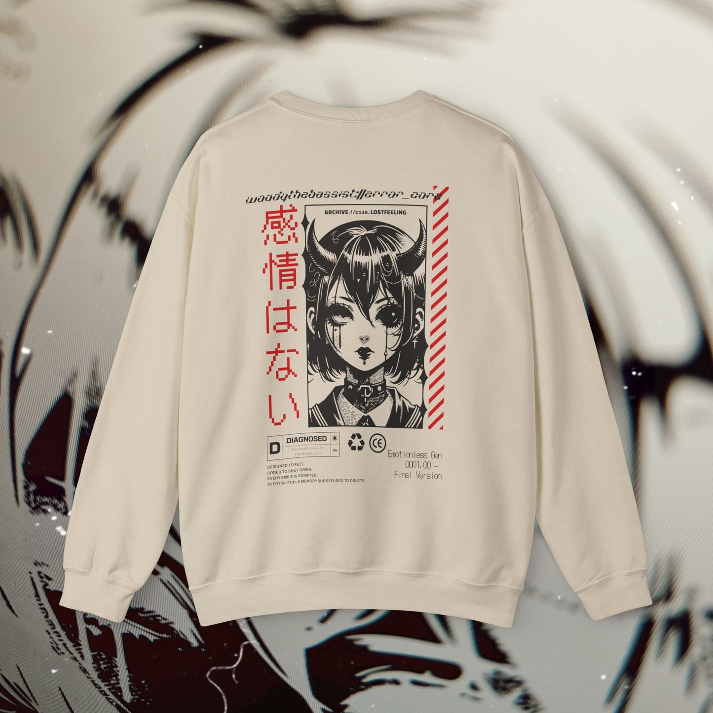 EMOTIONLESS_GEN - Sand - Crewneck