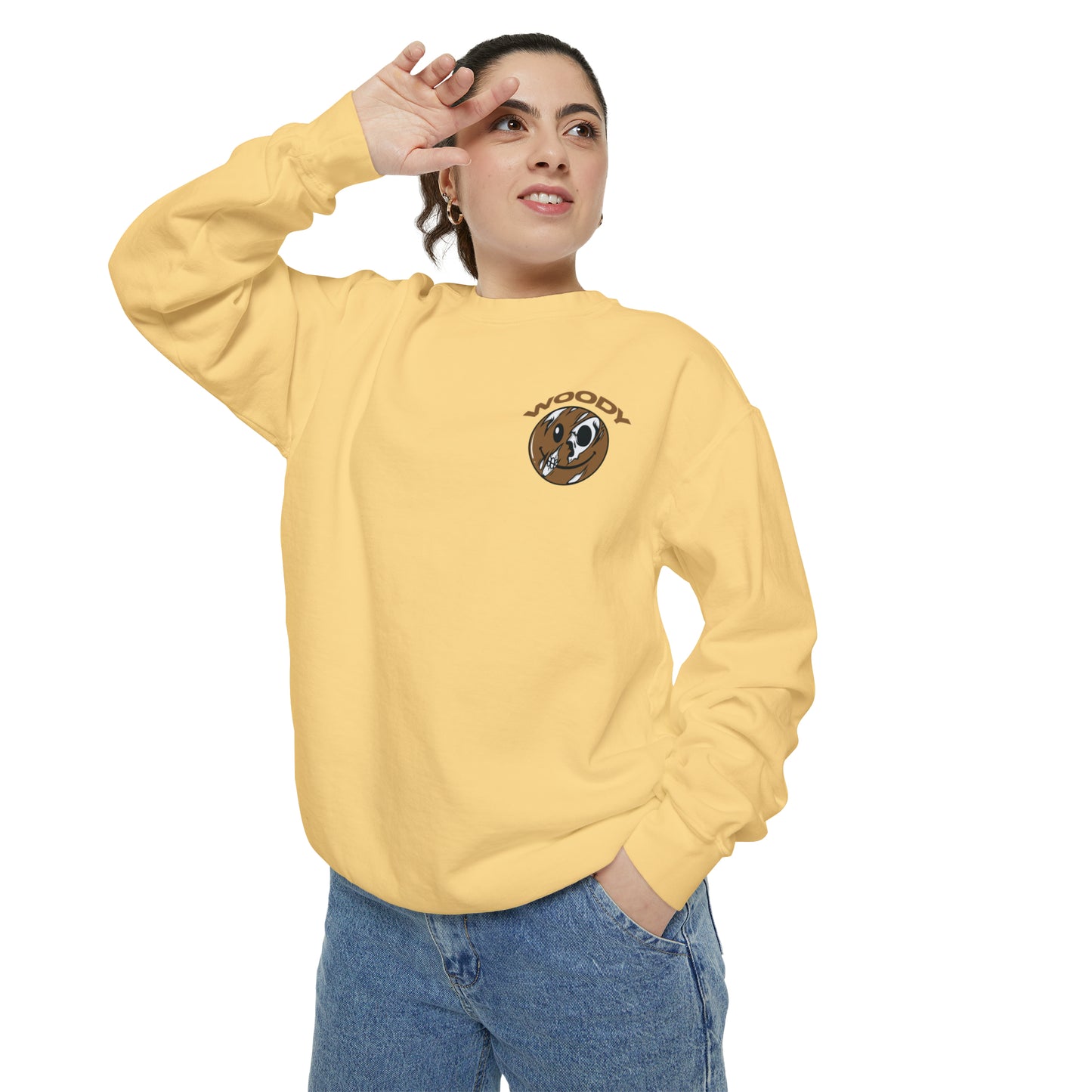 Help Us - Butter - Crewneck