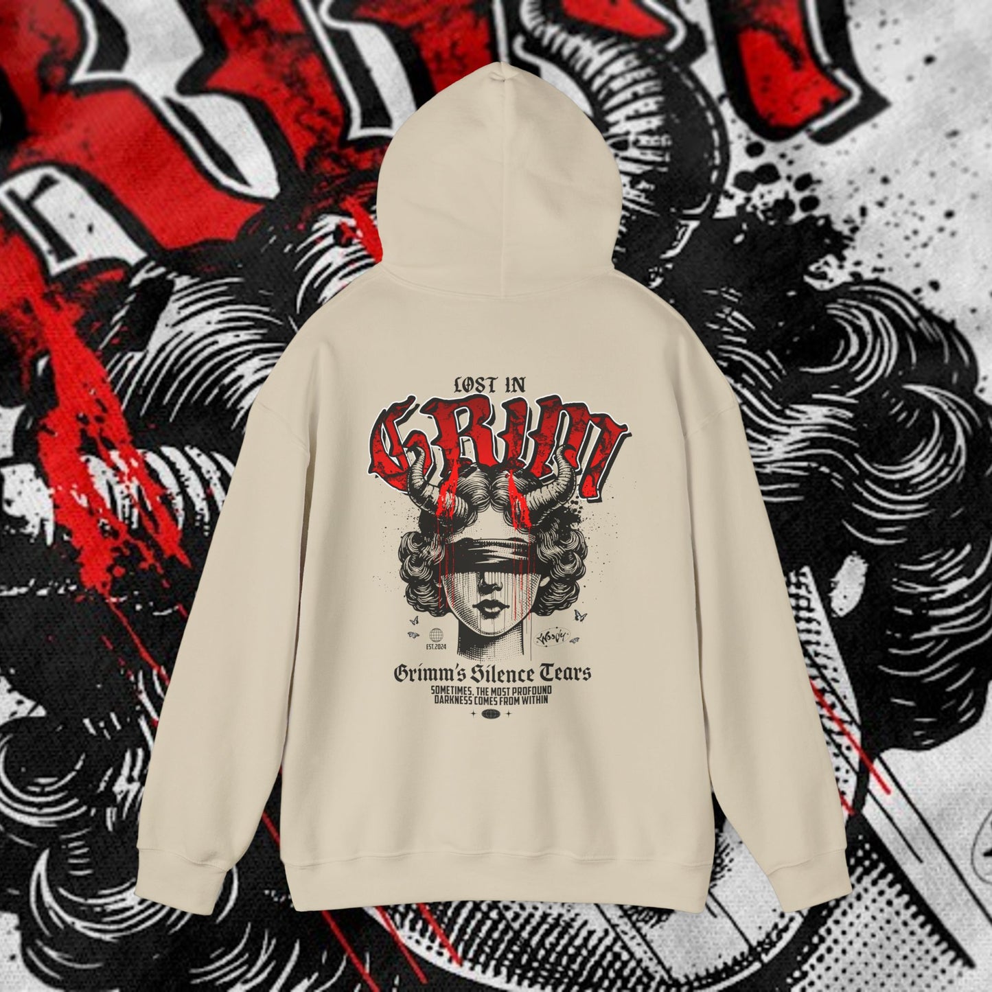 Lost In Grim - Sand - Hoodie