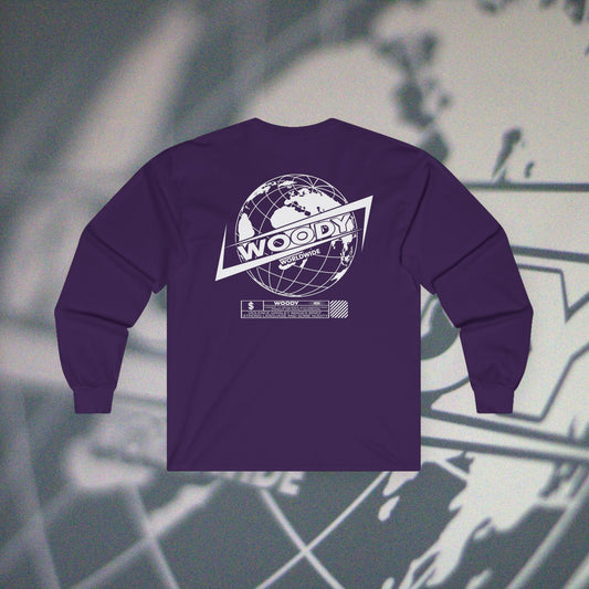 Woody Worldwide - Purple - Long Sleeve