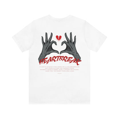 Heartbreak - White - T-Shirt